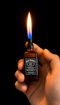 Encendedor de gas butano tipo Botella Jack Daniels