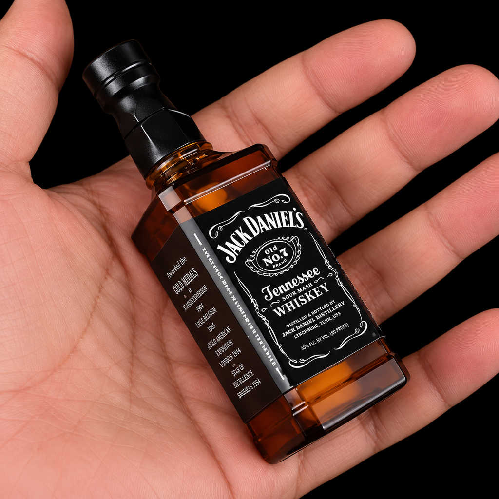 Encendedor de gas butano tipo Botella Jack Daniels
