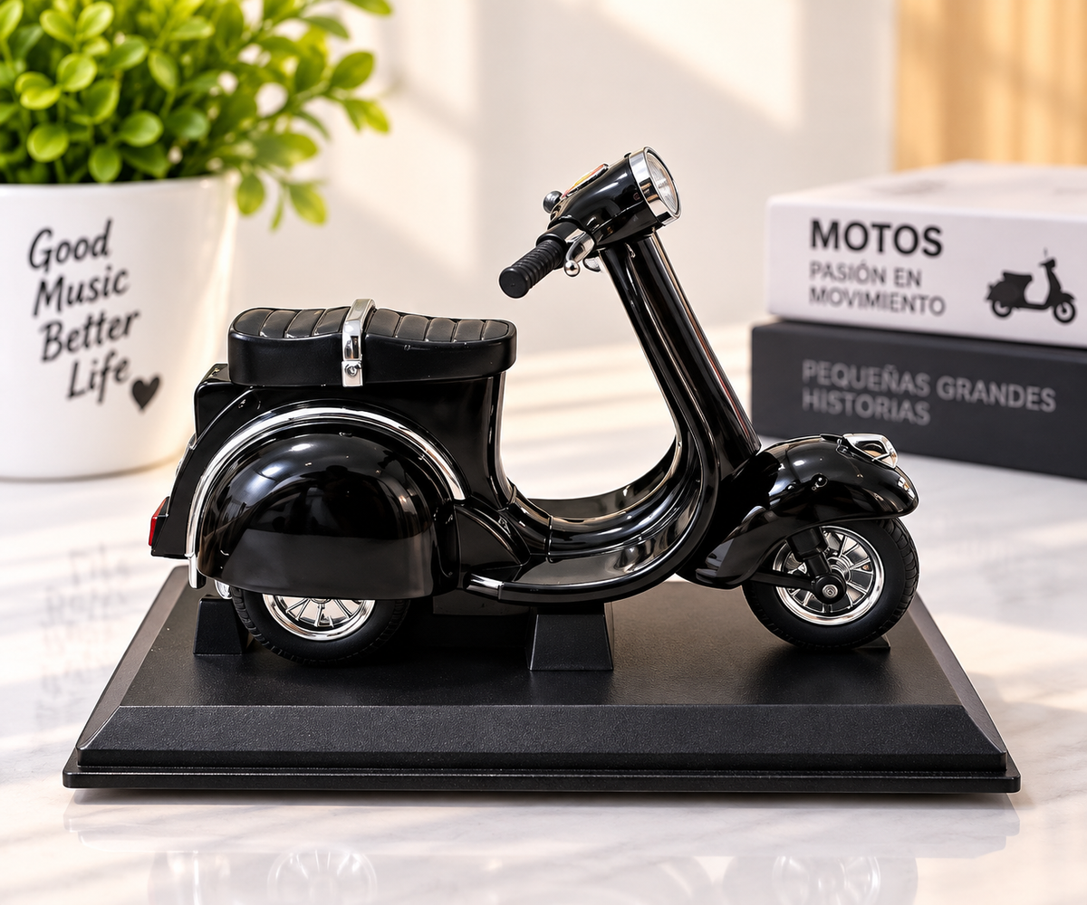 Encendedor de gas butano tipo Moto con soporte