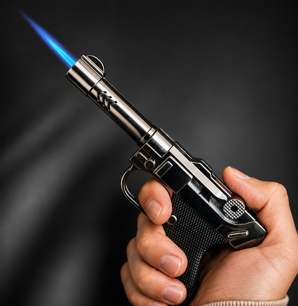 Encendedor de gas butano tipo Pistola Alemana