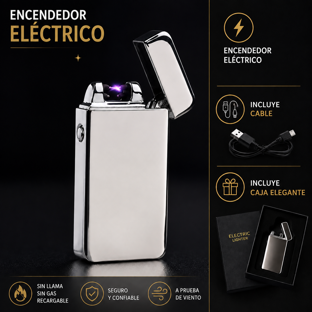 Encendedor eléctrico de plasma