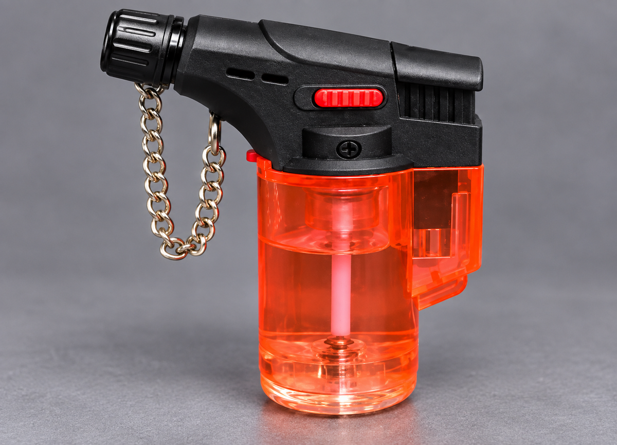 Encendedor de gas butano tipo Soplete antorcha chico