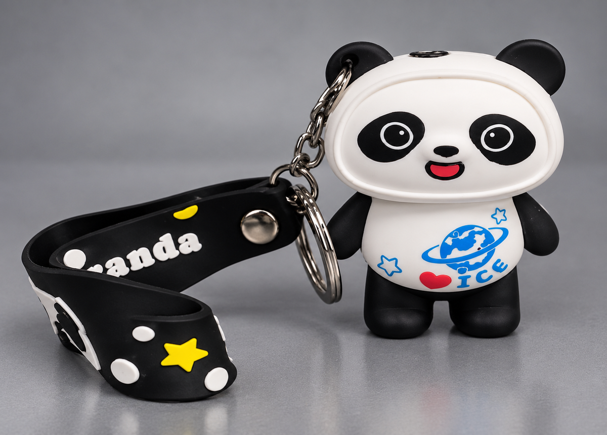 Encendedor de gas butano de llavero Panda